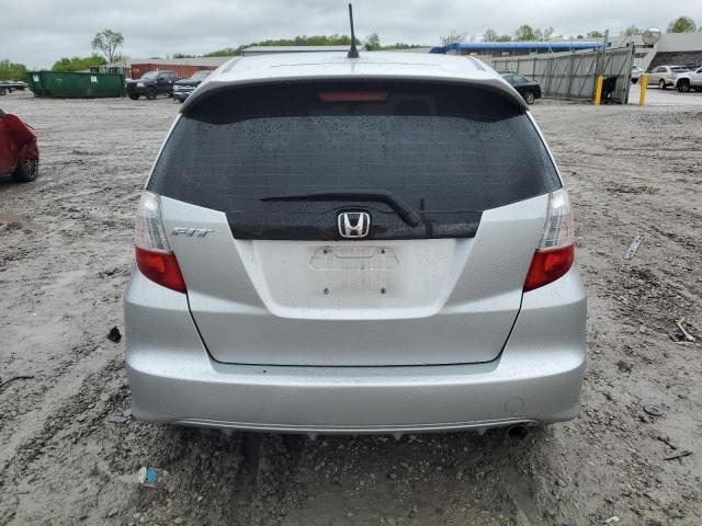 JHMGE8H57CC031097 - 2012 HONDA FIT SPORT SILVER photo 6