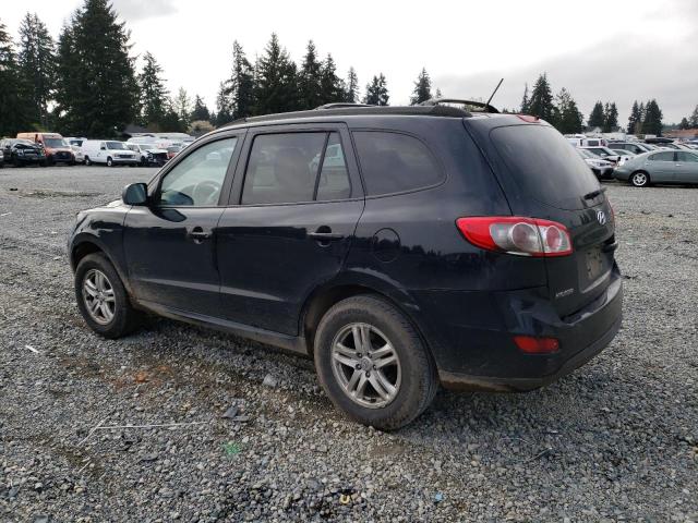 5NMSG3AB3AH393872 - 2010 HYUNDAI SANTA FE GLS BLACK photo 2