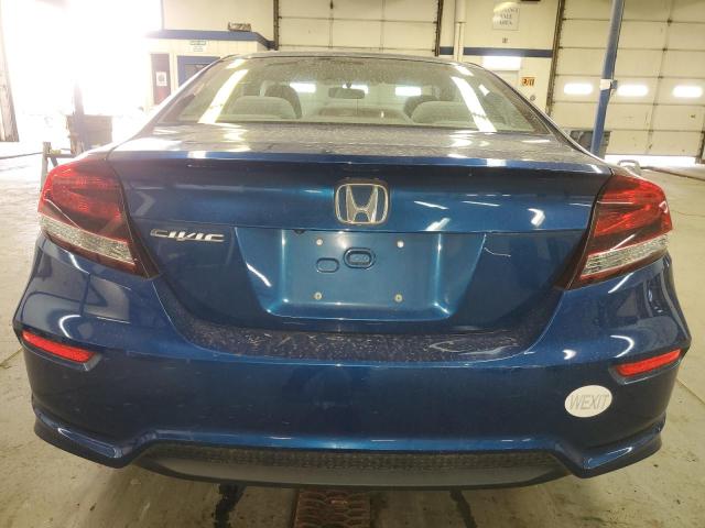 2HGFG3B58EH508947 - 2014 HONDA CIVIC LX BLUE photo 6