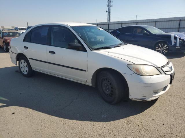 2HGES16324H602988 - 2004 HONDA CIVIC DX VP თეთრი ფოტო 4