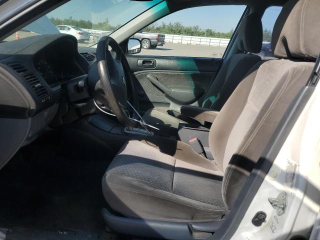 2HGES16324H602988 - 2004 HONDA CIVIC DX VP თეთრი ფოტო 7