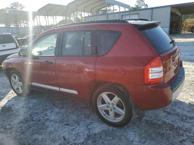 1J8FT57W58D784004 - 2008 JEEP COMPASS LIMITED RED photo 2