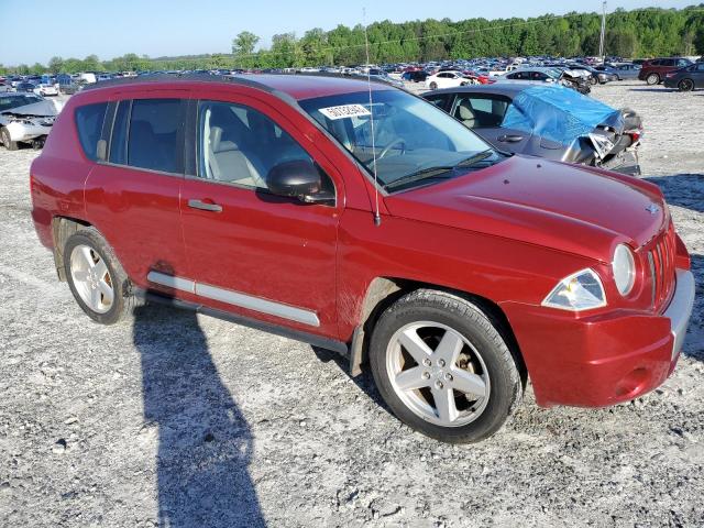 1J8FT57W58D784004 - 2008 JEEP COMPASS LIMITED RED photo 4