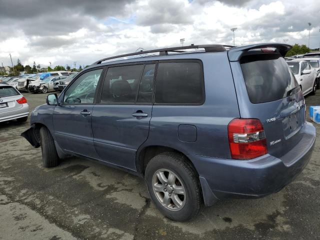 JTEEP21A170230611 - 2007 TOYOTA HIGHLANDER SPORT BLUE photo 2