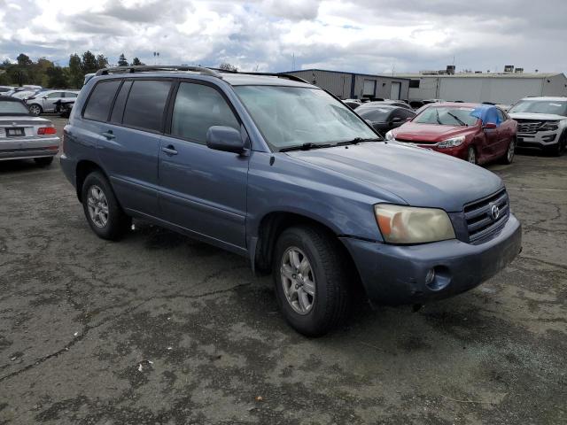 JTEEP21A170230611 - 2007 TOYOTA HIGHLANDER SPORT BLUE photo 4