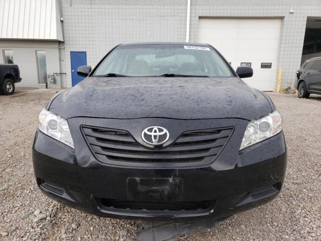 4T1BE46K08U732770 - 2008 TOYOTA CAMRY CE BLACK photo 5