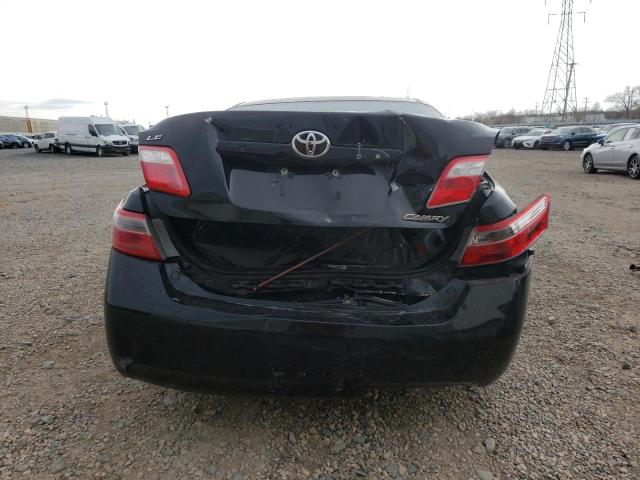 4T1BE46K08U732770 - 2008 TOYOTA CAMRY CE BLACK photo 6