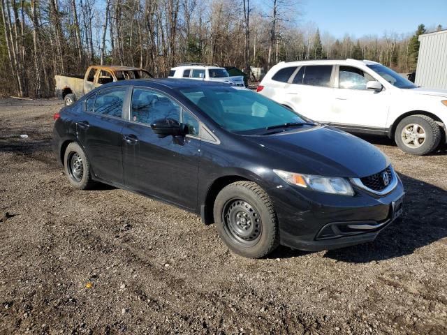 2HGFB2F59FH002340 - 2015 HONDA CIVIC LX BLACK photo 4