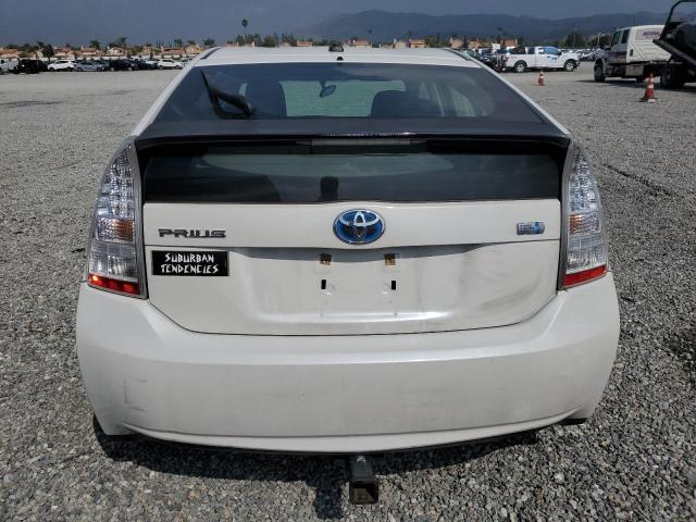 JTDKN3DU2A0128704 - 2010 TOYOTA PRIUS WHITE photo 6