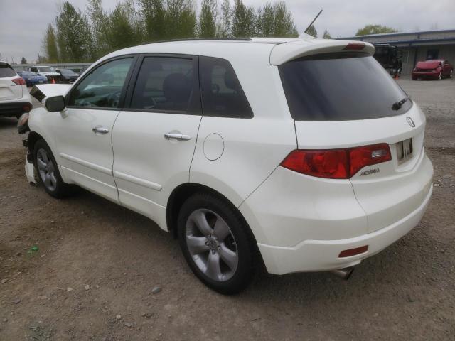 5J8TB18598A002222 - 2008 ACURA RDX TECHNOLOGY WHITE photo 2