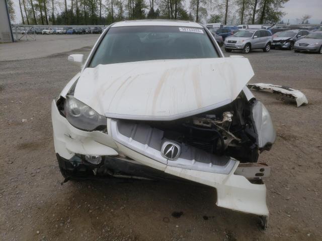 5J8TB18598A002222 - 2008 ACURA RDX TECHNOLOGY WHITE photo 5