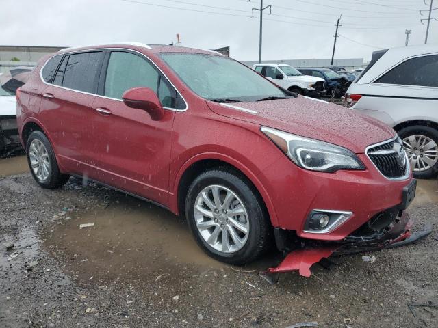 LRBFX2SA5KD021184 - 2019 BUICK ENVISION ESSENCE Tünd qırmızı foto 4
