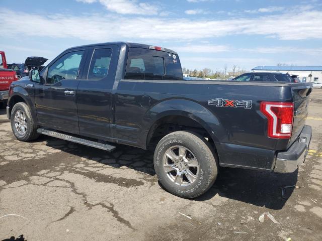 1FTEX1E83FFC67130 - 2015 FORD F150 SUPER CAB BLACK photo 2