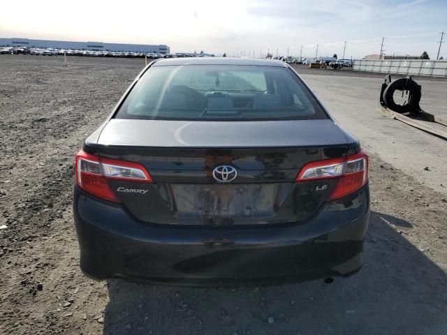 4T4BF1FK3ER441838 - 2014 TOYOTA CAMRY L BLACK photo 6