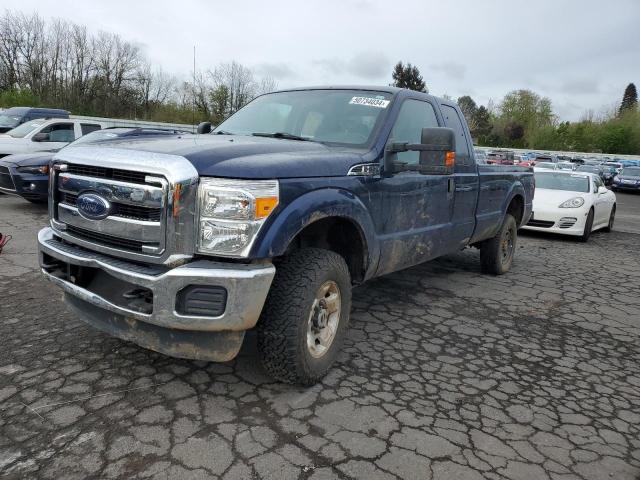 1FT7X2B6XCEC66642 - 2012 FORD F250 SUPER DUTY BLUE photo 1