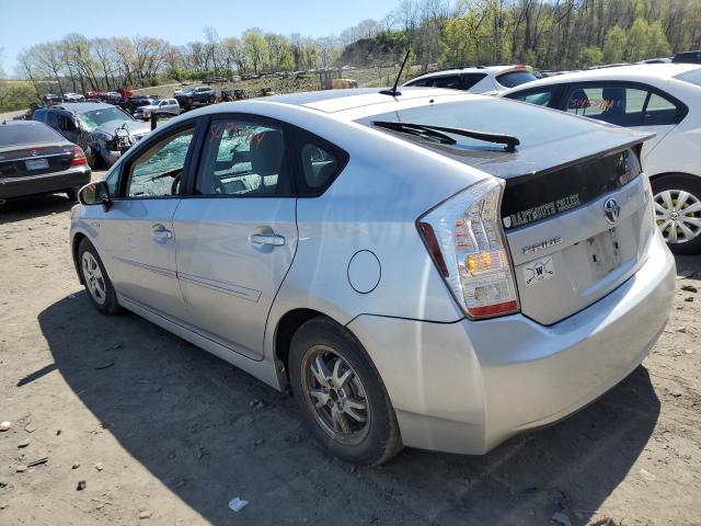 JTDKN3DU2A1152785 - 2010 TOYOTA PRIUS SILVER photo 2