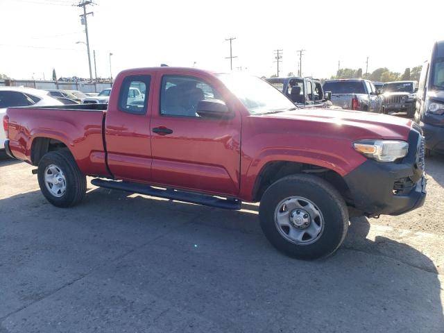 5TFRX5GN9JX105680 - 2018 TOYOTA TACOMA ACCESS CAB RED photo 4