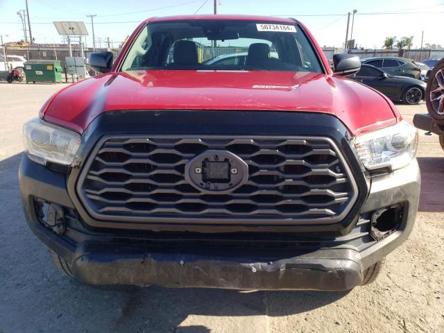 5TFRX5GN9JX105680 - 2018 TOYOTA TACOMA ACCESS CAB RED photo 5