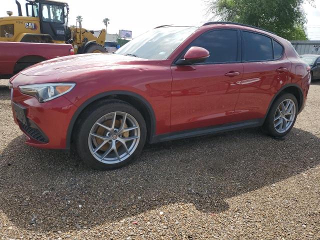 ZASFAKNN0J7B94701 - 2018 ALFA ROMEO STELVIO TI SPORT RED photo 1