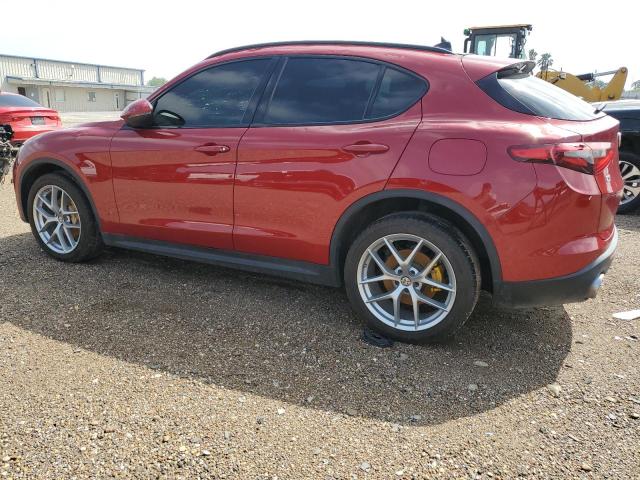 ZASFAKNN0J7B94701 - 2018 ALFA ROMEO STELVIO TI SPORT RED photo 2
