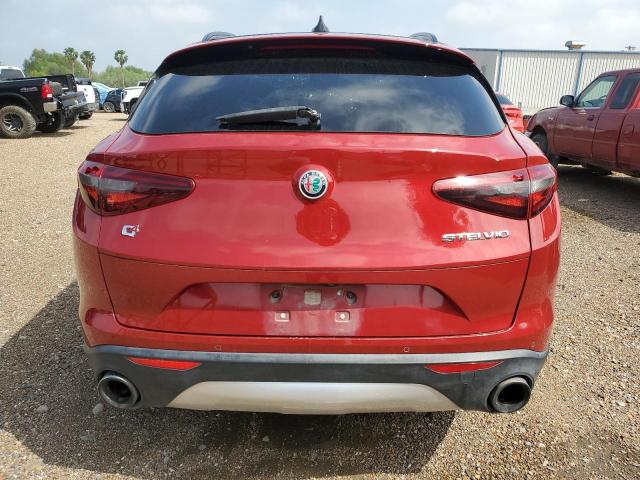ZASFAKNN0J7B94701 - 2018 ALFA ROMEO STELVIO TI SPORT RED photo 6