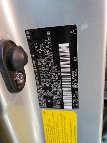 2T2HK31U48C077936 - 2008 LEXUS RX 350 SILVER photo 13