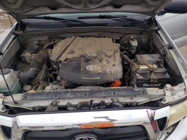 5TEJU62N17Z463540 - 2007 TOYOTA TACOMA DOUBLE CAB PRERUNNER SILVER photo 11