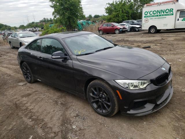 WBA3R5C50FK372763 - 2015 BMW 435 XI BLACK photo 4