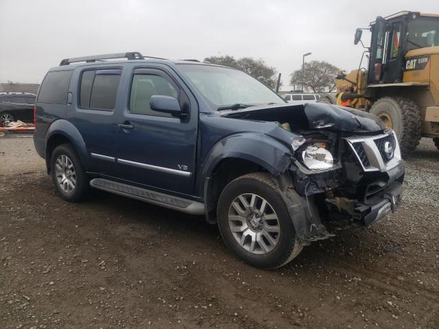 5N1BR18A18C624168 - 2008 NISSAN PATHFINDER LE BLUE photo 4