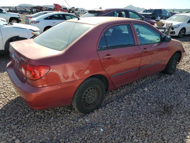 JTDBR32E950054770 - 2005 TOYOTA COROLLA CE RED photo 3