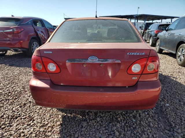 JTDBR32E950054770 - 2005 TOYOTA COROLLA CE RED photo 6