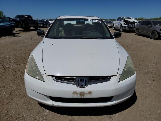 1HGCM56653A104431 - 2003 HONDA ACCORD EX WHITE photo 5