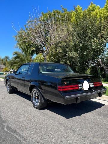 1G4GJ117XHP464439 - 1987 BUICK REGAL BLACK photo 3