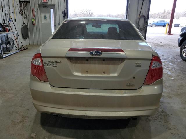 3FAHP0CGXAR396758 - 2010 FORD FUSION SEL TAN photo 6