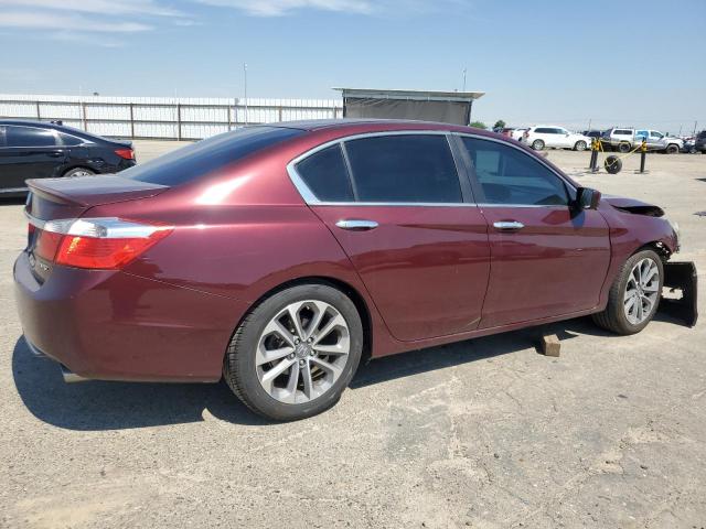 1HGCR2F56DA221525 - 2013 HONDA ACCORD SPORT BURGUNDY photo 3