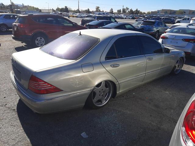 WDBNG75J63A353979 - 2003 MERCEDES-BENZ S 500 SILVER photo 3