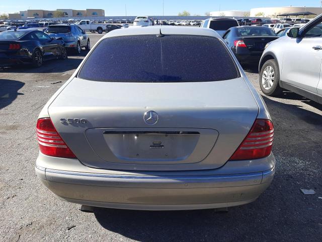 WDBNG75J63A353979 - 2003 MERCEDES-BENZ S 500 SILVER photo 6