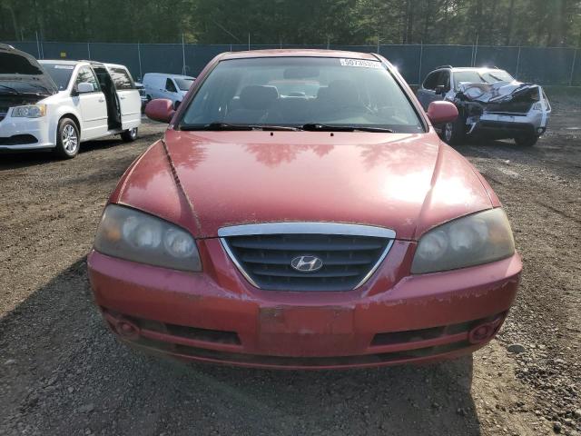 KMHDN46D55U018252 - 2005 HYUNDAI ELANTRA GLS RED photo 5