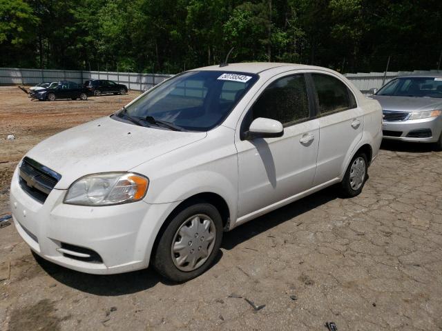 KL1TD5DE7AB120654 - 2010 CHEVROLET AVEO LS 白色 照片 1