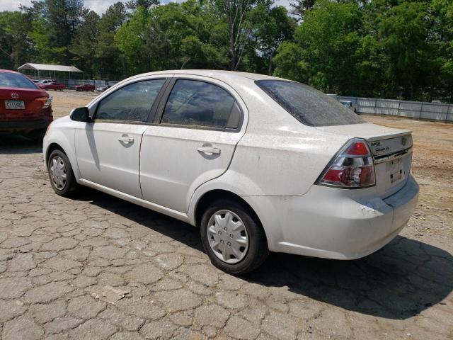 KL1TD5DE7AB120654 - 2010 CHEVROLET AVEO LS 白色 照片 2
