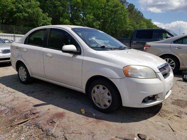 KL1TD5DE7AB120654 - 2010 CHEVROLET AVEO LS 白色 照片 4
