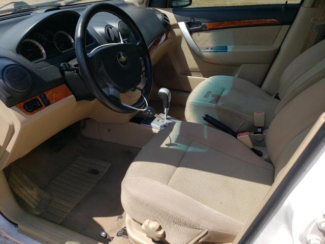 KL1TD5DE7AB120654 - 2010 CHEVROLET AVEO LS 白色 照片 7
