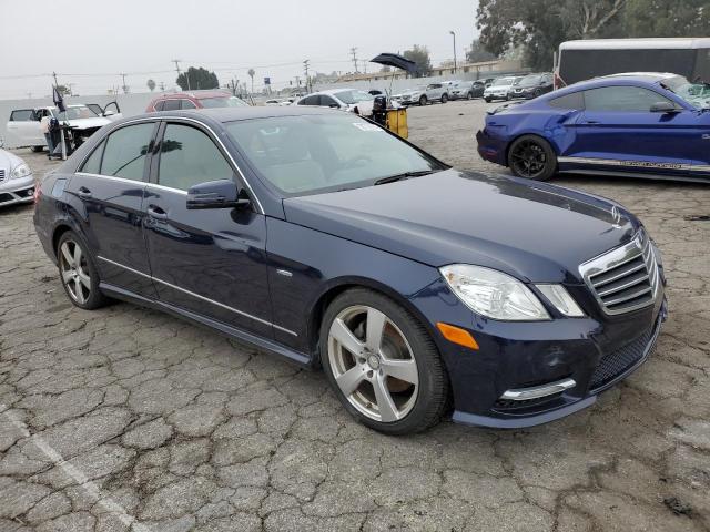 WDDHF5KB7CA653071 - 2012 MERCEDES-BENZ E 350 BLUE photo 4