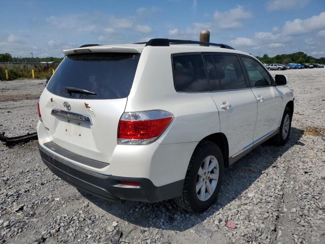 5TDZA3EH4DS036829 - 2013 TOYOTA HIGHLANDER BASE WHITE photo 3