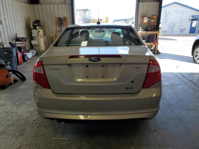 3FAHP0HG2AR326311 - 2010 FORD FUSION SE SILVER photo 6