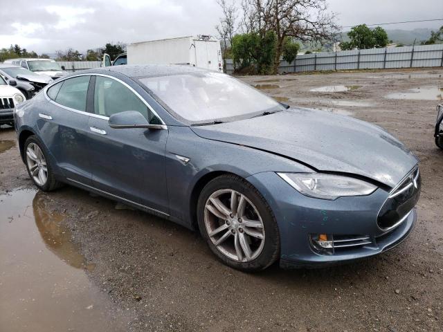 5YJSA1CN9DFP27499 - 2013 TESLA MODEL S Boz foto 4