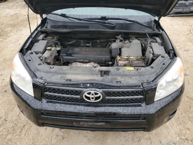 JTMBD33V376034253 - 2007 TOYOTA RAV4 BLACK photo 11