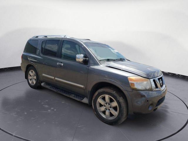 5N1AA0NEXBN620779 - 2011 NISSAN ARMADA PLATINUM GRAY photo 4