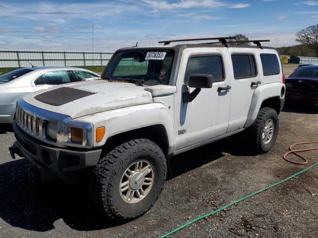 5GTDN136068325405 - 2006 HUMMER H3 WHITE photo 1