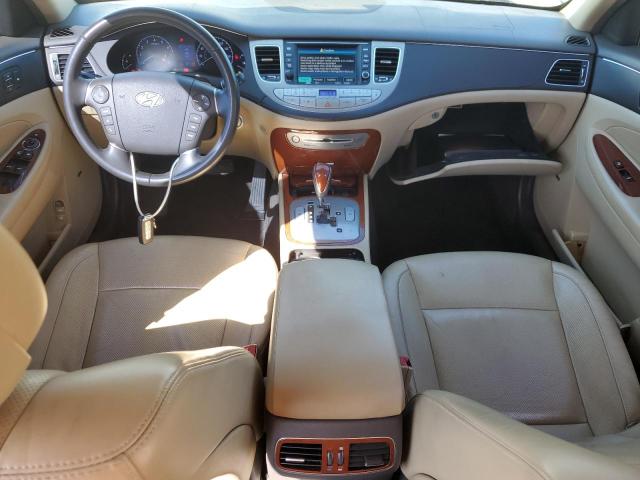 KMHGC4DD5DU254114 - 2013 HYUNDAI GENESIS 3.8L SILVER photo 8